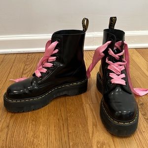 Dr. Martin Molly Platform Boots - Size 10